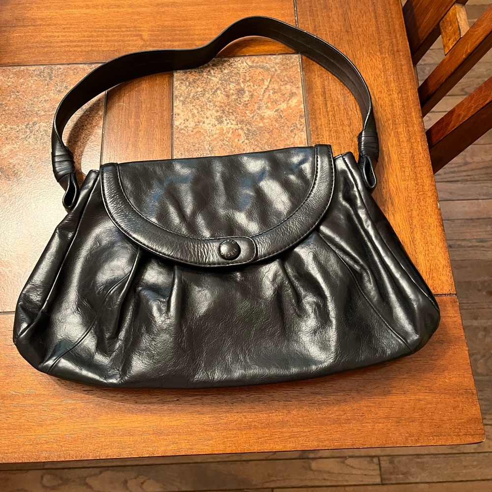 Sigrid Olsen Black Leather Bag